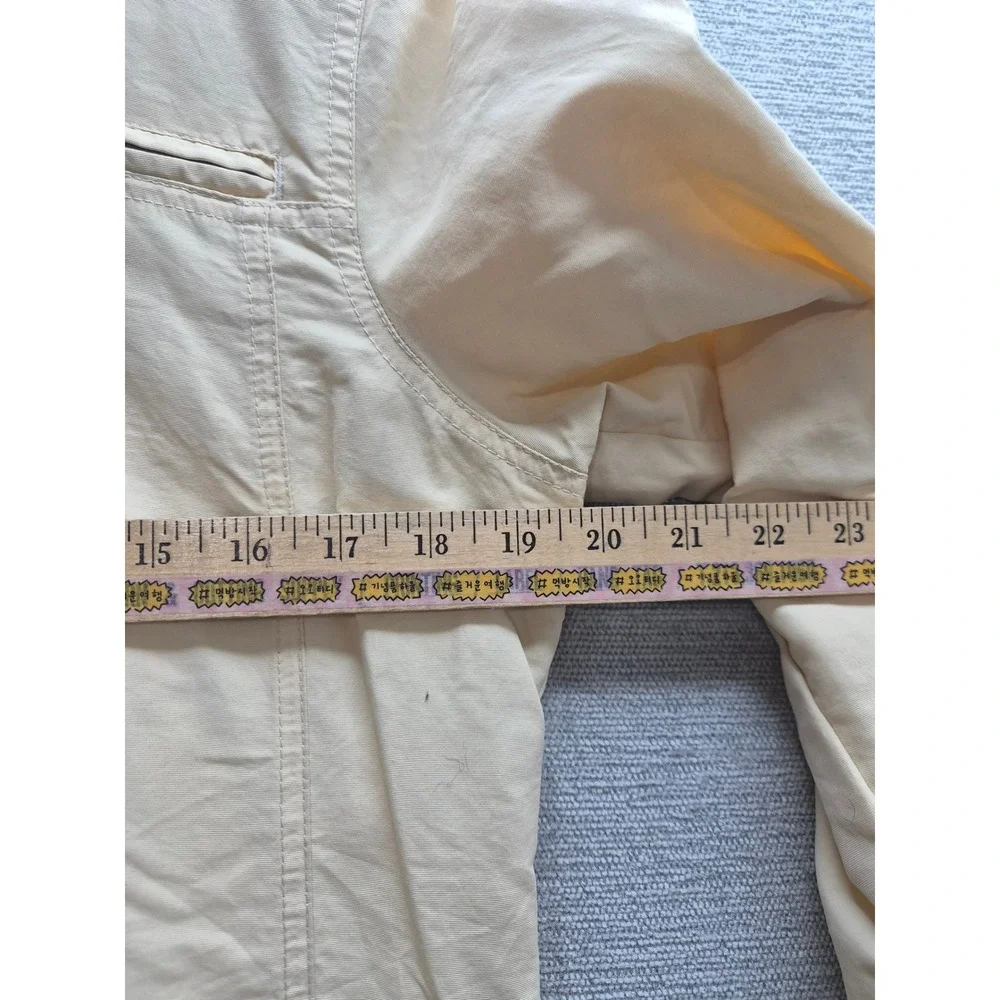 Eddie Bauer Windbreaker Jacket Womens Small Yellow Nylon Winter Hooded Full Zip